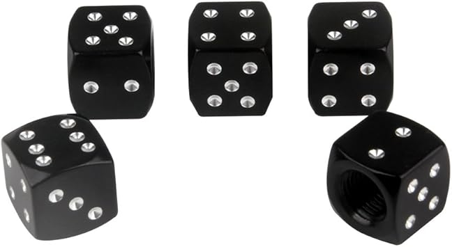 dice valve caps for bikes