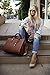 Computer Bag For Women - Ideal Laptop Tote Bag To Keep Your Business Documents, Laptop & Notebook Safe, Unique & Practical Laptop Accessories (Brown)
