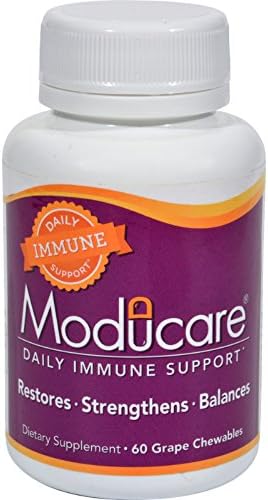 Moducare Immune System Support Grape - 60 Chewable Tablets