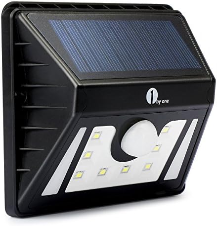 1Byone Weatherproof Solar Powered Outdoor Led Light 3 Different Modes With Security Motion Sensor (6921502918171)
