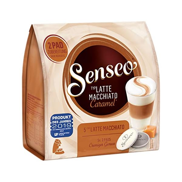 SENSEO Pads Typ Latte Macchiato Caramel Senseopads Kaffeepads 10x5 Getränke – Bild 4