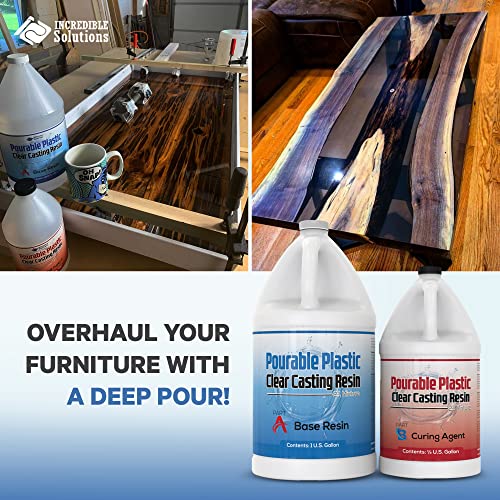 Promise Epoxy 1.5 Gallon Kit of Deep Pour, Pourable Plastic Up to 2