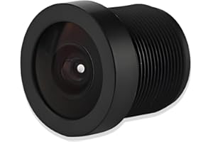 DIOCHE 2.1mm 150° Wide Angle Camera Lens, IP Camera Lens HD CCTV Lens for CCD Chips