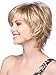 Women Wigs Short Curly Ombre Blonde Wigs Natural Heat Resistant Synthetic Wigs 10 Inch
