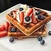 KNOW Foods Gluten Free Waffles, Chocolate Chip, Low Carb, Keto + Paleo Friendly - 4 count (Frozen)