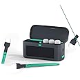 MPOWERD Luci Solar Site Lights: Stringless String Lights, Six Detachable Mini Camping Lights with Tent Stakes and Charging Case | Lights 1,000 sq ft | Rechargeable via Solar and USB | Lasts 20 Hours