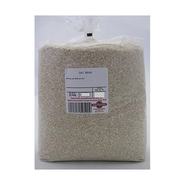 Oat Bran, Bulk 3.6 Lb. Bag (Pack of 2) Home Mushroom Grower