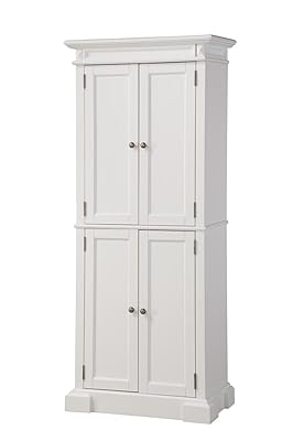 Americana White Pantry Cabinet by Home Styles – Stylish Storage