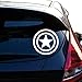 Yoonek Graphics Captain Super Hero Decal Sticker for Car Window, Laptop, Motorcycle, Walls, Mirror and More. # 459 (4
