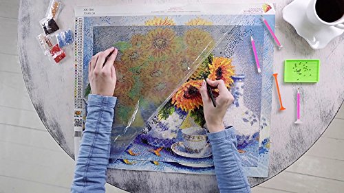 20 Pieces Diamond Painting Tools 5D DIY Diamond Painting Accessories Diamond Cross Stitch Kits with 28 Slots Diamond Embroidery Box for Adults or Kids by INFELING - Thumbnail 6