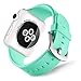 Apple Watch Sport Band 38mm, UMTELE Soft Silicone Replacement iWatch Bands Sport Strap with Buckle Clasp for Apple Watch Sport, Series 2, Series 1, 3-Pack