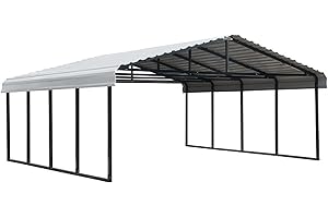 ARROW SHED ARROW CPH202007, 20x20, Eggshell Carports, 20' x 20'