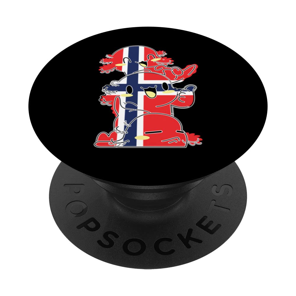 Norway Axolotls Norway Norwegian PopSockets Swappable PopGrip