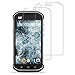 Gzerma [Pack of 2] for Cat S40 Screen Protector, Ultra-Thin [Explosion-Proof] [Scratch Resist] [Bubble Free] [Easy Install] Protective Film for Caterpillar CatS40 Smartphone