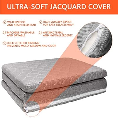 foldable cot mattress