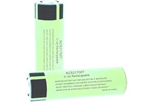 Yuntunele NCR217OOT Rechargeable Battery 3.7 Volt Battery 2Packs li-ion Battery