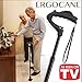 As Seen On TV Ergocane By Ergoactives. Fully-adjustable Ergonomic Cane (Black/Glossy)