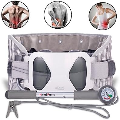 2018 NEW UPDATED VERSION Lumbar waist traction device, lower back traction, home back pain relief,lumbar therapy,lumbar pad,dizziness relief.(M# : (30-38) inches)