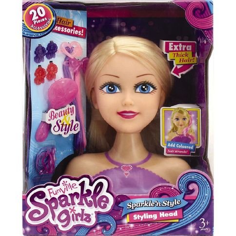sparkle girlz styling head