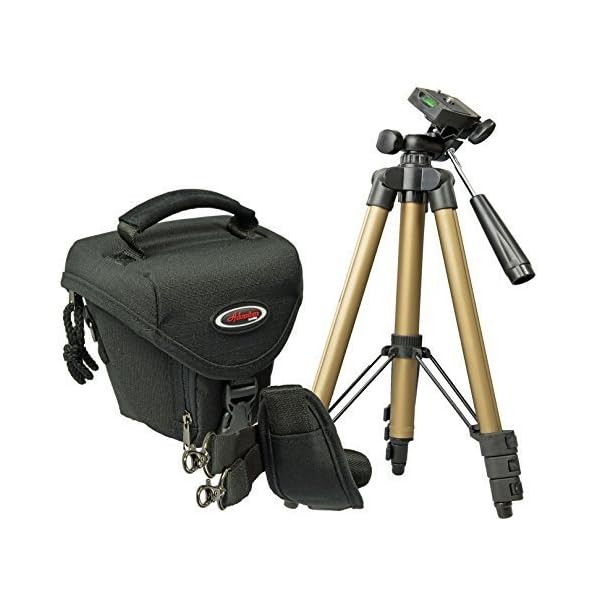 Foto Tasche Kamera Bag Mini COLT im Set mit Reise Stativ und Staivtasche