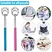 Awpeye Bear Claw Back Scratcher Extendable, Metal Portable Telescopic Backscratchers with Rubber Handled 8 Pack, Backscratcher for Men and Women
