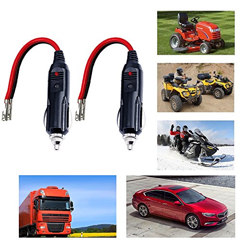 Car Replacement 12V Cigarette Lighter Male Plugs (Male Plug with Leads-2P) - Thumbnail 6