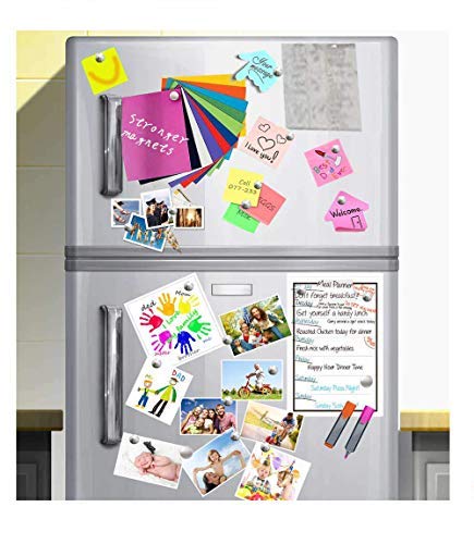 Fridge Magnets, JTS 100PCS 6x2MM Small Magnets Refrigerator for DIY Magnets, Office Magnets