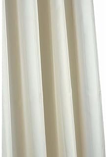 Clingless Curtain Keeper Round White Stop Shower Curtain Liner