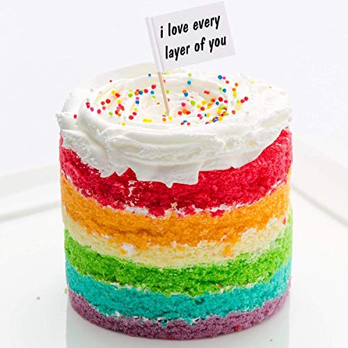 Leere Zahnstocher Flaggen I CozofLuv 100 Stücke Käse Marker Weiß Flaggen Kennzeichnung für Party Kuchen Lebensmittel… – Bild 6