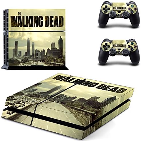 Vanknight Vinyly The Walking Dead Decal Skin Stickers for PS4 Playstaion 2 Controllers