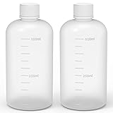 stonylab Narrow Mouth Reagent Bottle, HDPE Screw