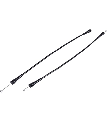 Amazon.com: Lesurey 2Pcs Rear Door Latch Release Cable Tailgate