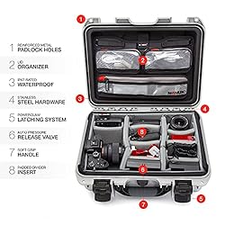 Nanuk 920 Waterproof Hard Case with Lid Organizer