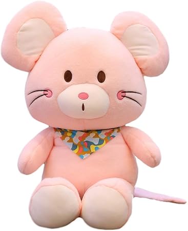 Amazon ねずみ ぬいぐるみ 縫いぐるみ Big 特大 おもちゃ 女の子 男の子 子供 赤ちゃん かわいい ふわふわ 柔らかい 萌え萌え 誕生日 お正月 お祝い プレゼント ギフト 贈り物 インテリア ピンク ６０ｃｍ ぬいぐるみ おもちゃ