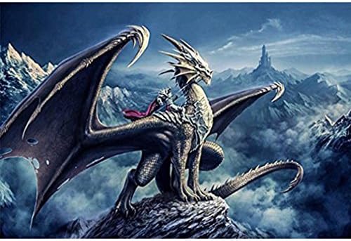 DIY 5D Full Drill Dragon Diamond Painting,Jchen(TM) Home Decor Craft 5D DIY Diamond Painting Kit Pasted DIY Diamond Painting Cross Stitch