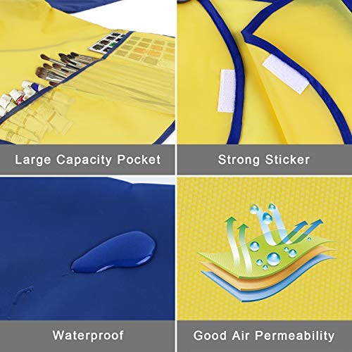 2 Scotamalone+Smocks+Painting+Waterproof+Pockets