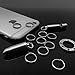 TI-EDC Split Rings Titanium Small Key Rings Pack of 10 (14mm)