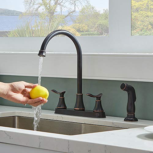 KINGO HOME Modern Commercial Leed Free 2 Lever Handles 360 Swivel