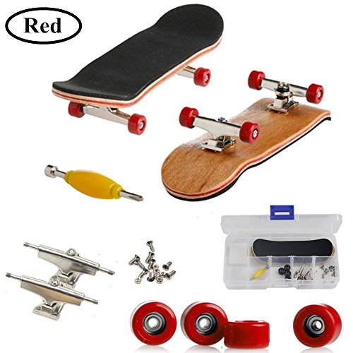 Mini Fingerboard, Professional Finger Skateboard for Tech Deck Maple