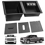 Center Console Organizer Tray for 2014-2018 Silverado Sierra Tahoe Suburban Yukon,Replaces GM OEM Part 22817343