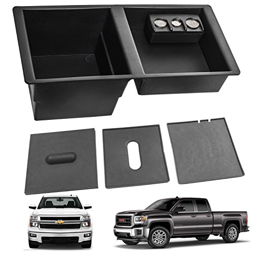 Center Console Organizer Tray for 2014-2018 Silverado Sierra Tahoe Suburban Yukon,Replaces GM OEM Part 22817343