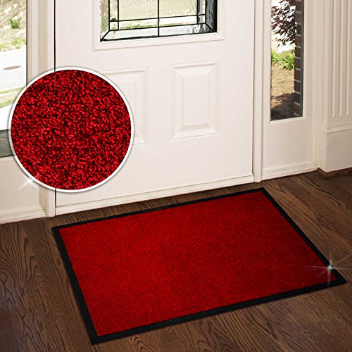 Entrance Mat Europe's 1 Front Door Mat for Home and Business Red