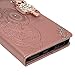 Galaxy Note 9 Case, Wallet Flip Folio Case Kickstand Card Slots Wrist String Embossed Cute Owl Diamond PU Leather Wallet Shockproof Soft TPU Rubber Bumper Slim Phone Cover for Samsung Galaxy Note 9