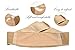 Beqven Maternity Belt with 4 Reusable Nursing Pads and E-book - Comfortable Belly Band for Pregnancy - Lower Back and Pelvic Support - Pain Relief- Prenatal Cradle Support Belt - One Size - Skin Color