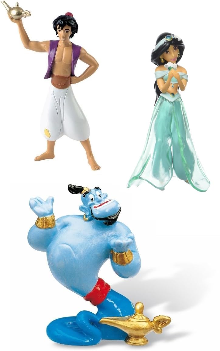 Bullyland Aladdin Jasmine Genie Playset 3 Figures