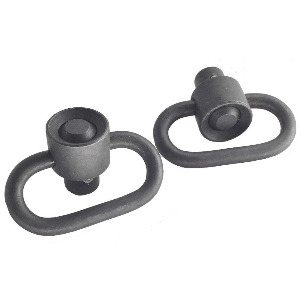 STI Sling Swivel QD Quick Detach (2 SWIVELS) for 1.25 Inch Rifle Sling