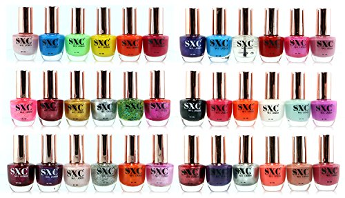 Sxc cosmetics 36 color cosmopolitan collection nail lac…