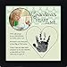 Baby Child Keepsake Handprint Frame for Grandma with Poetry - Loving Gift for Grandma for Christmas, Mother's Day- Made in USA