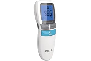 HoMedics No-Touch Infrared Thermometer Accurate Body, Food, Liquid and Room Temperature Readings