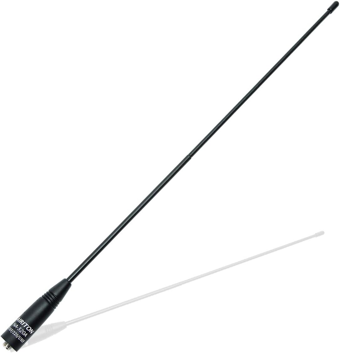 Airiton NA-320A Triband Antenna 2M, 1.25M, 70CM (144-220-440Mhz) Antenna SMA-Female for BTECH and Baofeng Radio UV-5X3, UV-5RX3, UV-5RIII, UV-R3, MKX3 (1 pcs): Home Audio & Theater